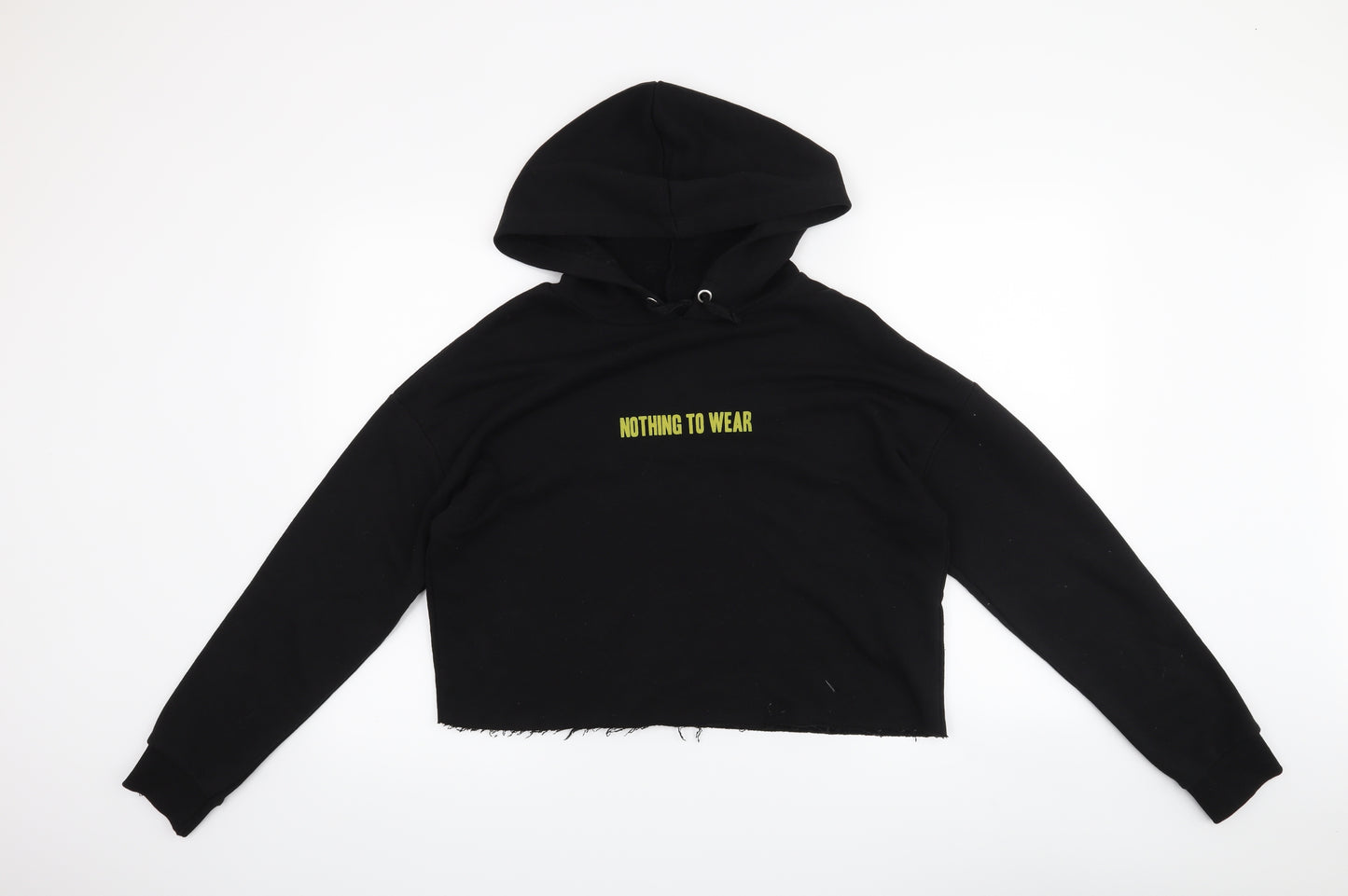 New Look Girls Black   Pullover Hoodie Size 14-15 Years