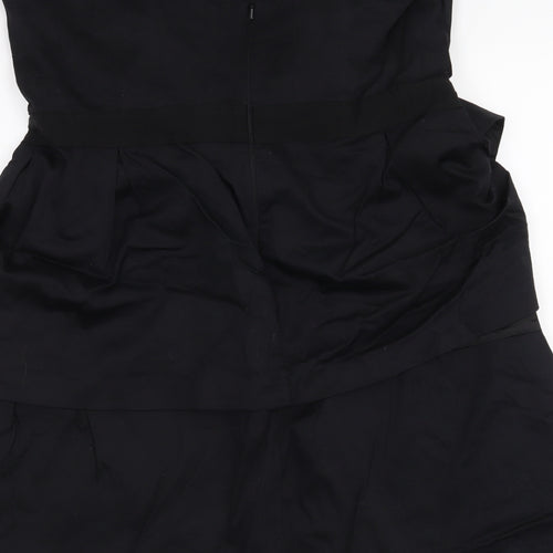 Coast Womens Black   A-Line  Size 16