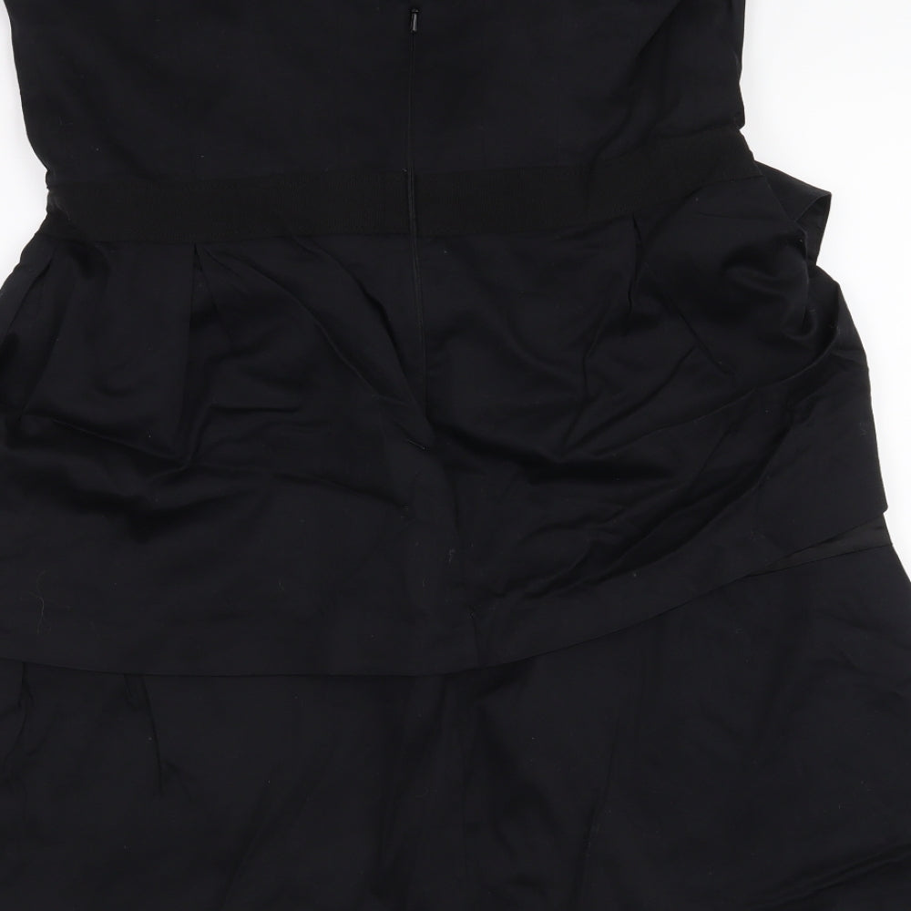 Coast Womens Black   A-Line  Size 16