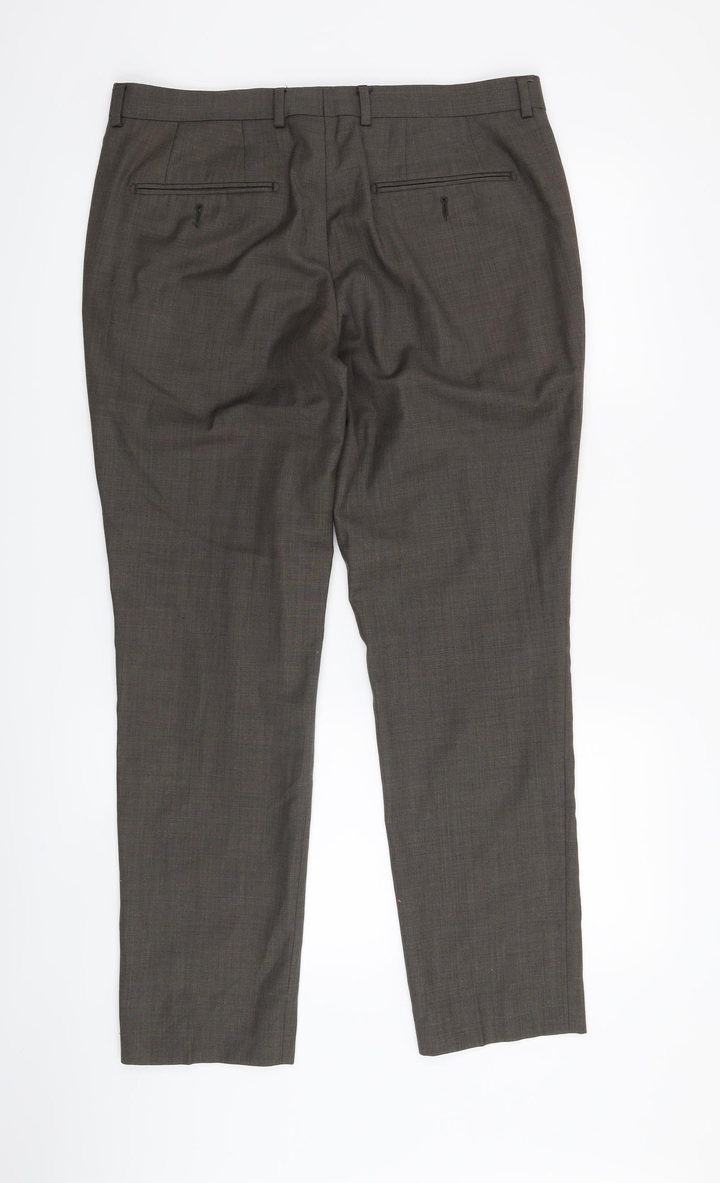 NEXT Mens Grey   Trousers  Size 34 in L28 in