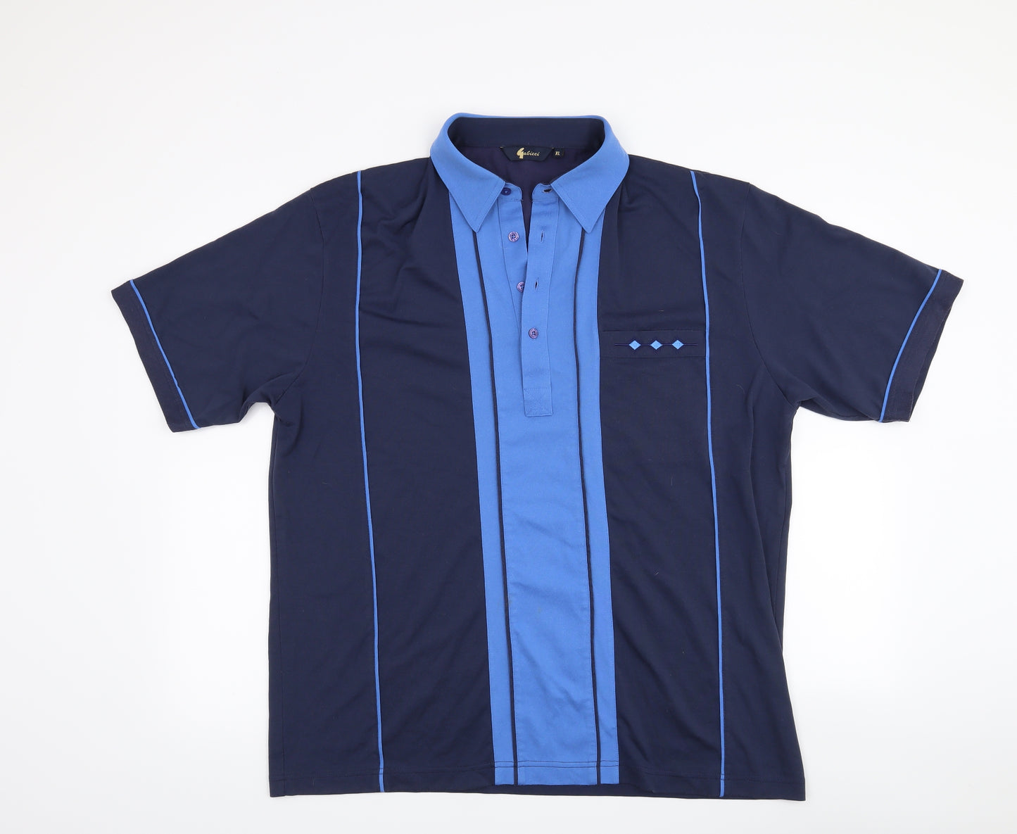Gabicci Mens Blue    T-Shirt Size XL