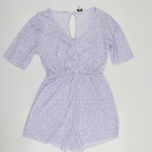 Brave Soul Womens Purple   Romper One-Piece Size M