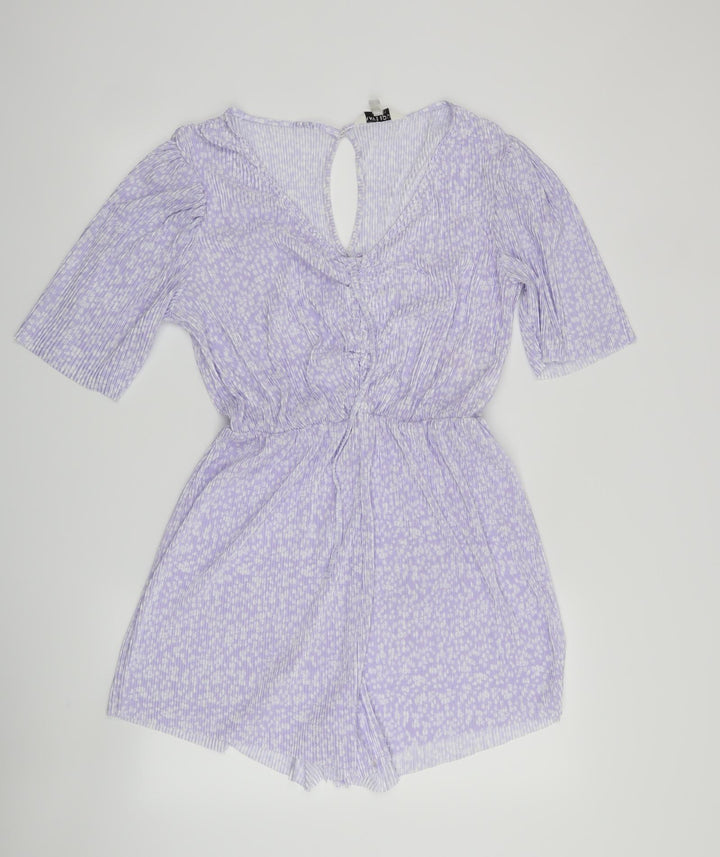 Brave Soul Womens Purple Romper One-Piece Size M