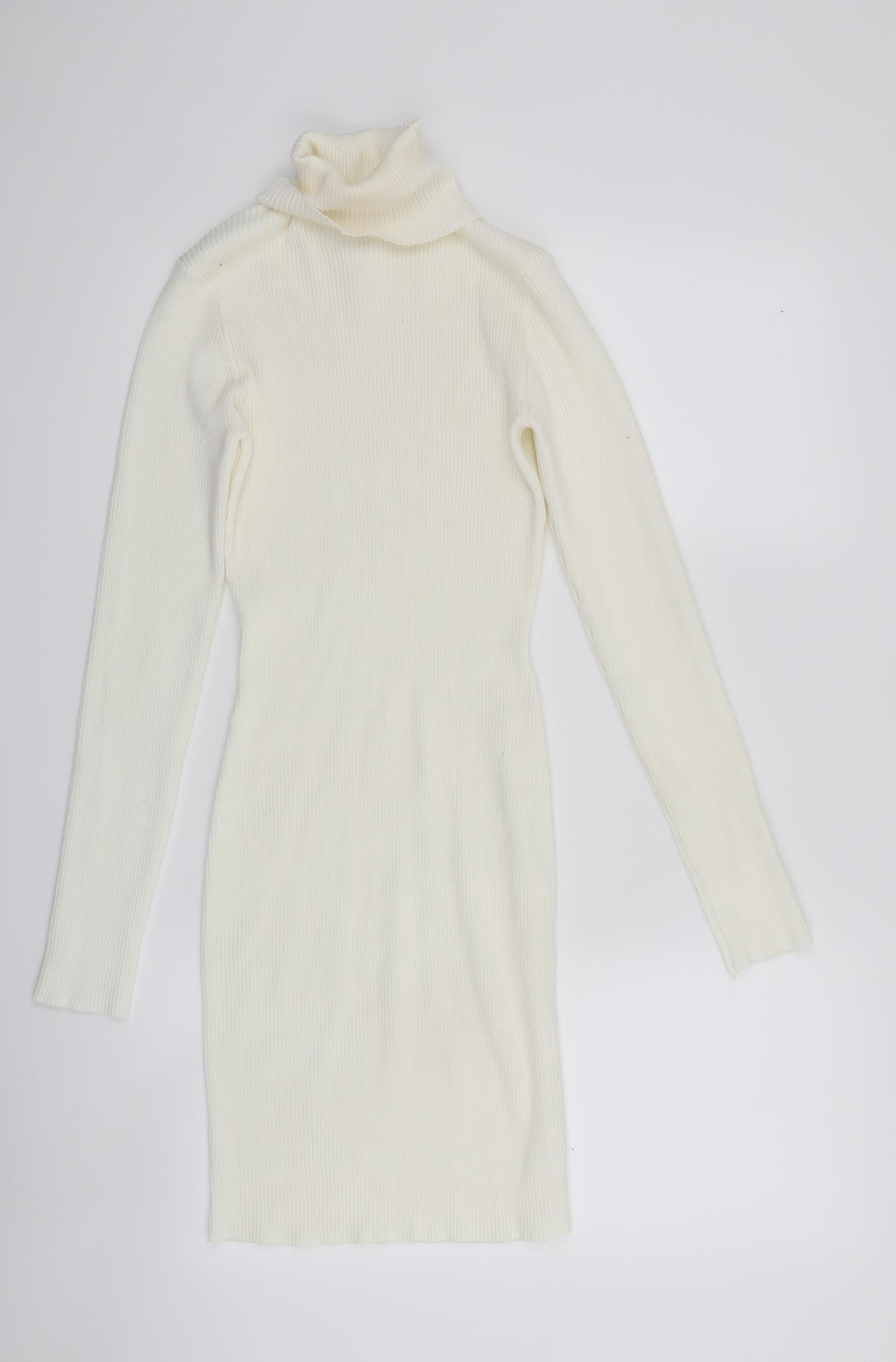 Missguided Womens White   Jumper Dress  Size 12