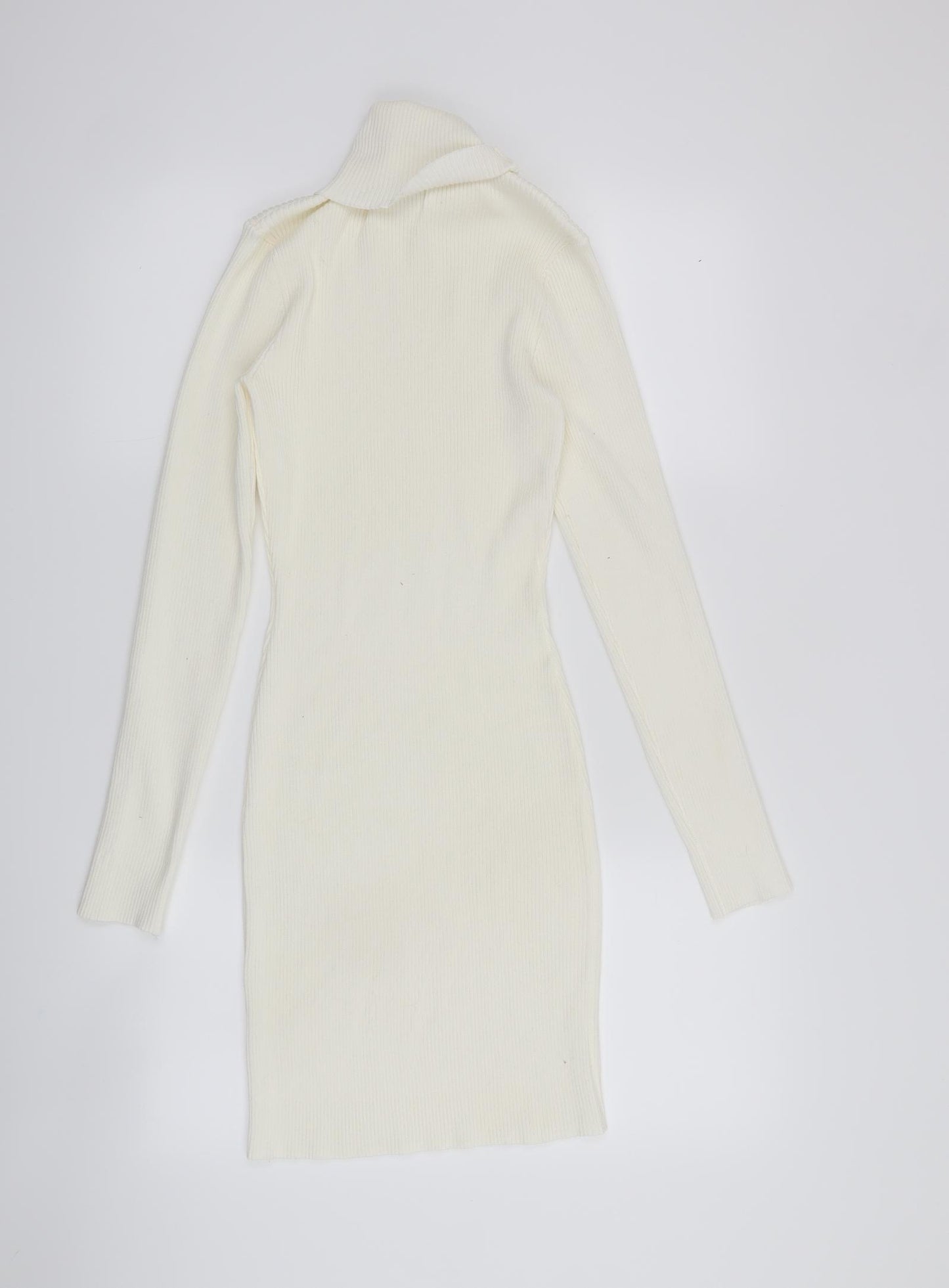 Missguided Womens White   Jumper Dress  Size 12