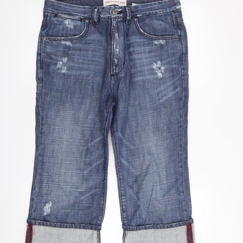 lot 82 Mens Blue   Cropped Jeans Size 32 in