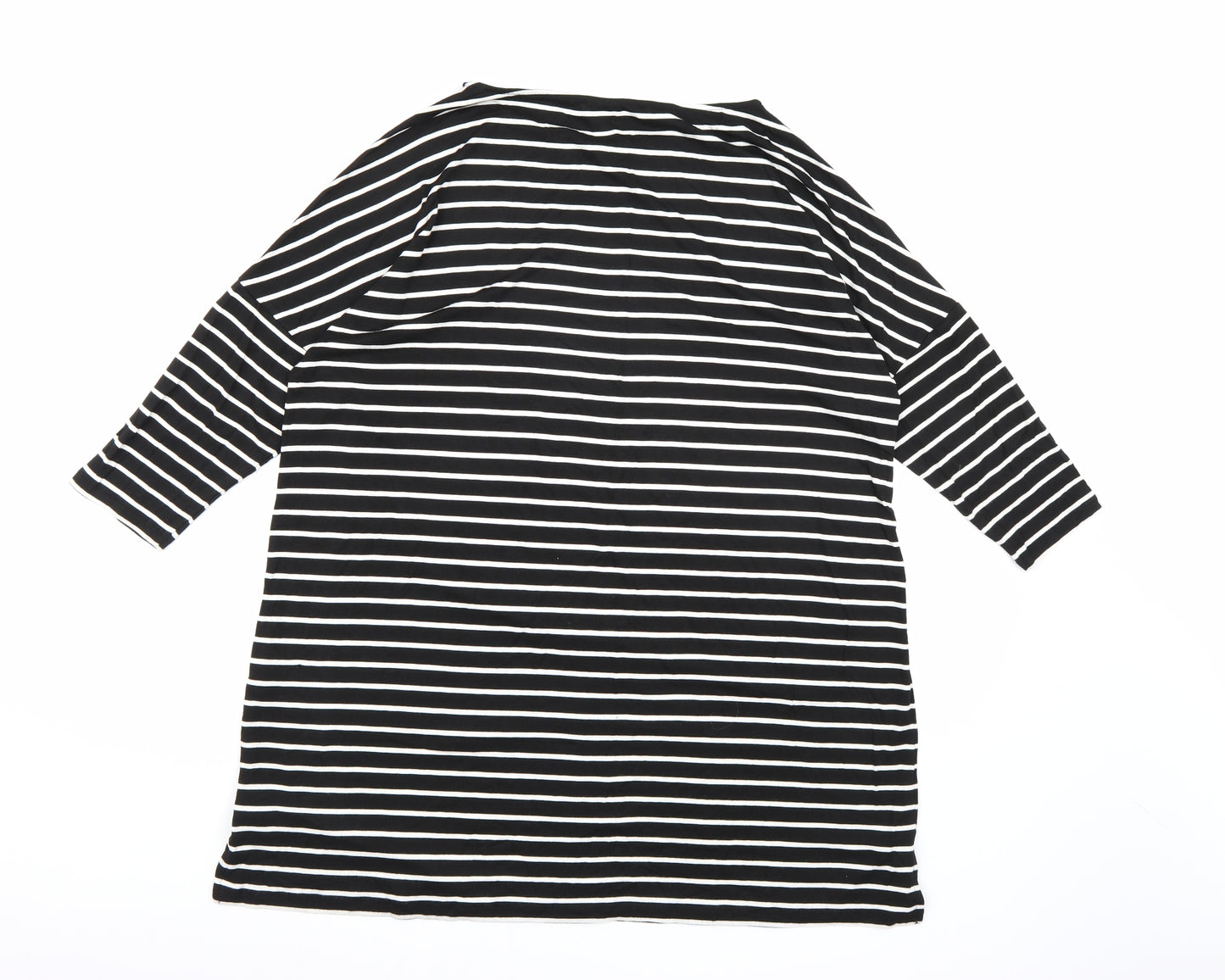 Very Womens Black Striped  A-Line  Size 12