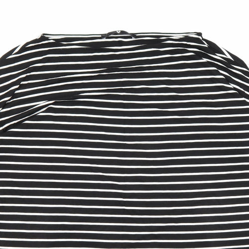 Very Womens Black Striped  A-Line  Size 12