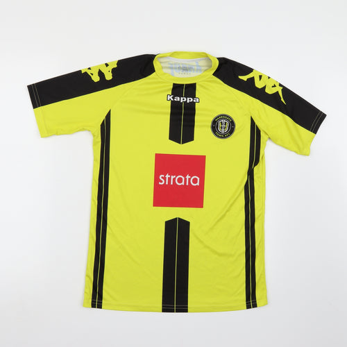 Kappa Mens Yellow   Basic T-Shirt Size M  - Harrogate Town AFC