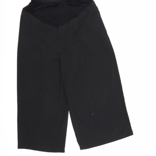 New Look Womens Black   Bloomer Trousers Size 10 L22 in