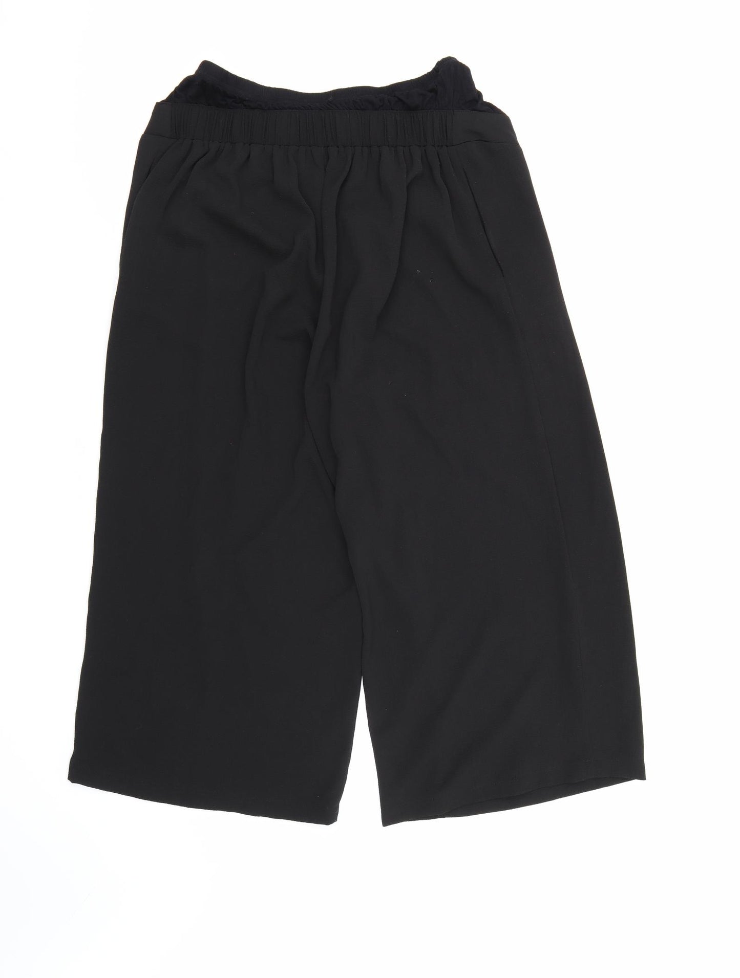 New Look Womens Black   Bloomer Trousers Size 10 L22 in