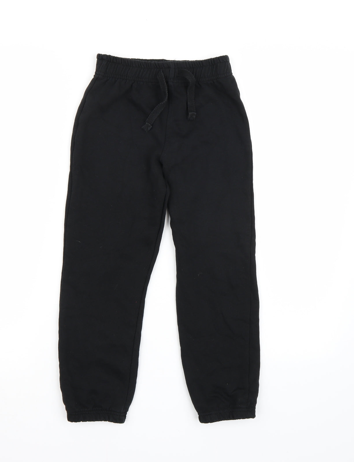 Lily & Dan Boys Black  Jersey Jogger Trousers Size 7-8 Years