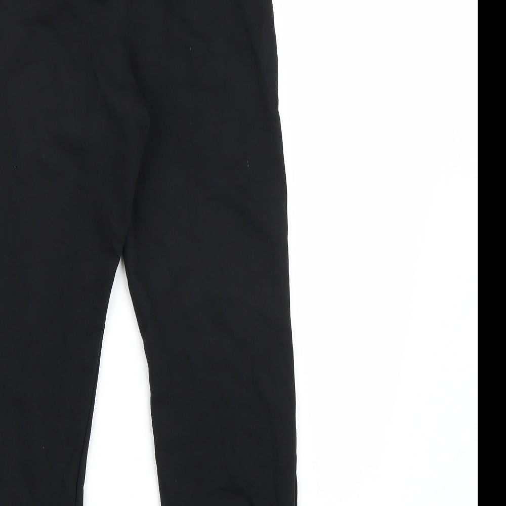 Lily & Dan Boys Black  Jersey Jogger Trousers Size 7-8 Years
