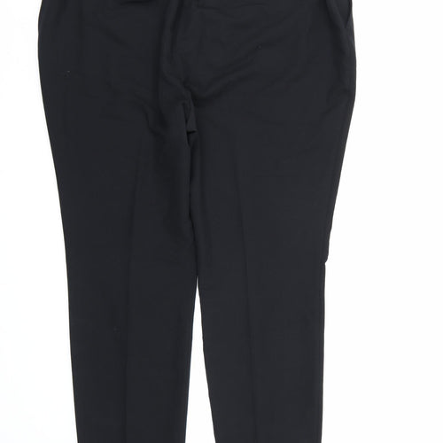 Bonmarché Womens Black  Rayon Dress Pants Trousers Size 20 L30 in