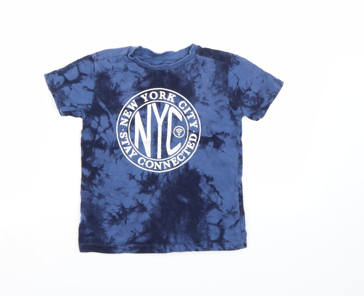 NEXT Boys Black Basic T-Shirt Size 5 Years