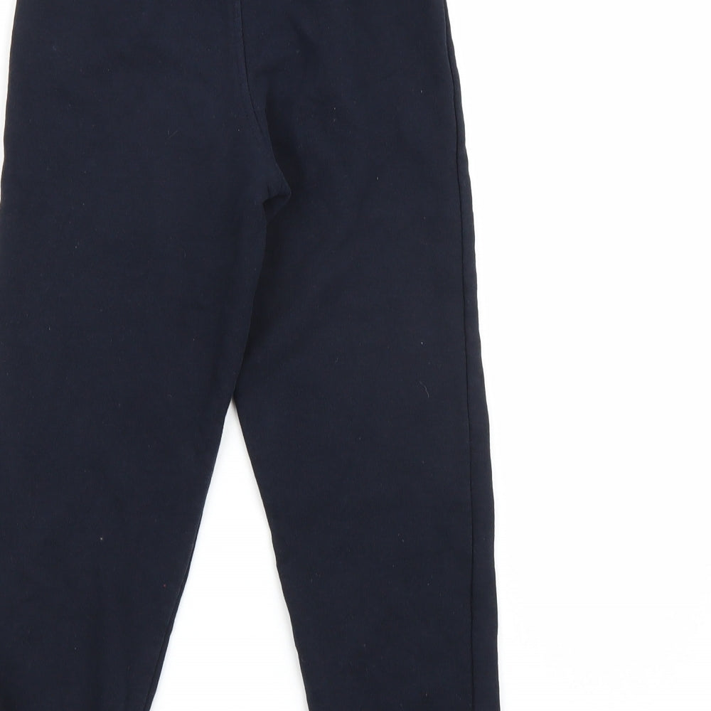 Lily & Dan Boys Blue  Jersey Jogger Trousers Size 5-6 Years