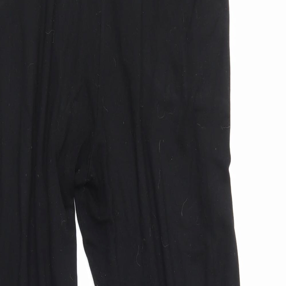 Harem Womens Black   Jogger Leggings Size 10 L25 in