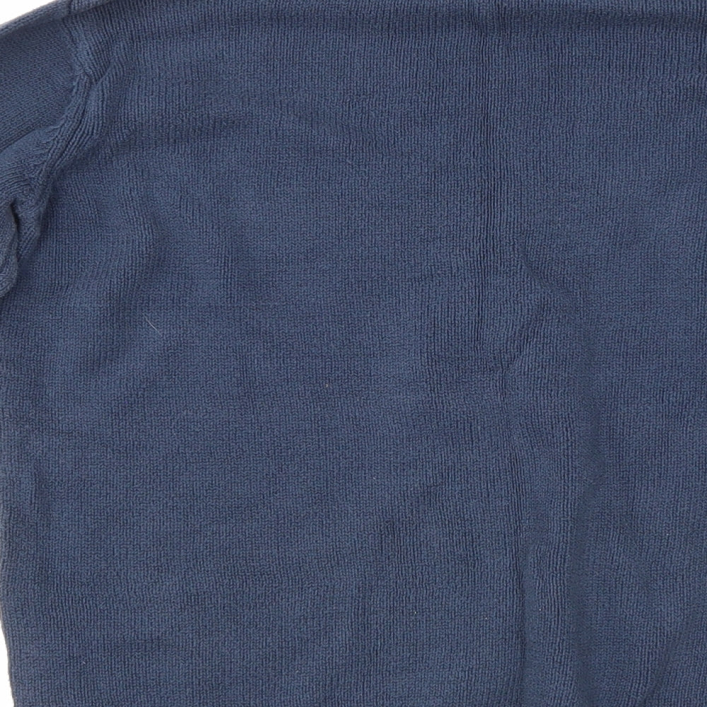 Cherokee Boys Blue Animal Print  Pullover Jumper Size 11-12 Years