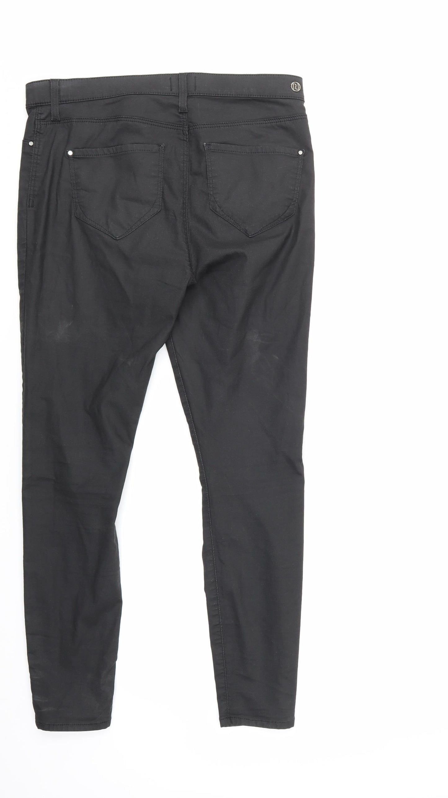 Molly Womens Black   Trousers  Size 14 L27 in