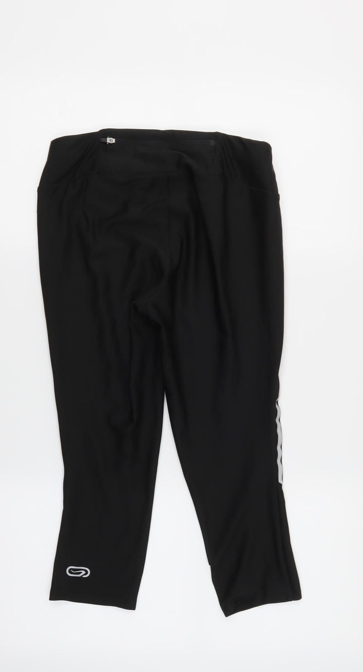Preworn Womens Black Biker Shorts