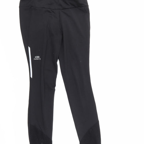 Preworn Womens Black   Track Pants Leggings  L28 in