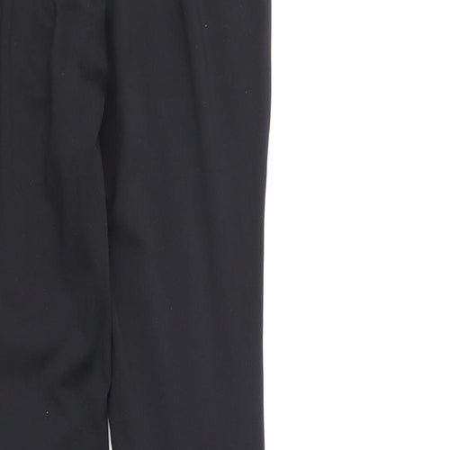 Preworn Womens Black   Track Pants Leggings  L28 in