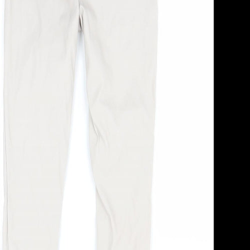 denim&co Womens Grey   Skinny Jeans Size 10 L30 in