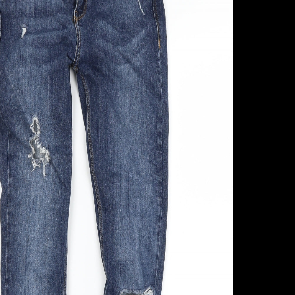 River Island Womens Blue   Skinny Jeans Size 8 L29 in