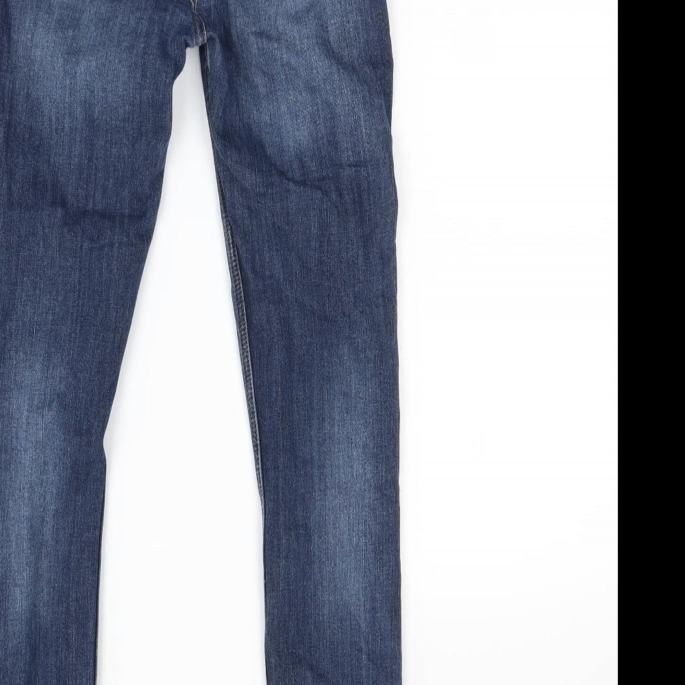River Island Womens Blue   Skinny Jeans Size 8 L29 in