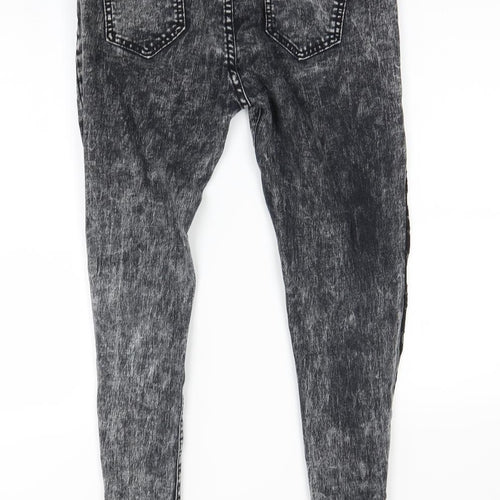 dressfo Womens Black   Skinny Jeans Size 10 L29 in