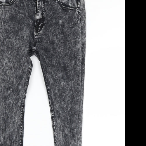 dressfo Womens Black   Skinny Jeans Size 10 L29 in