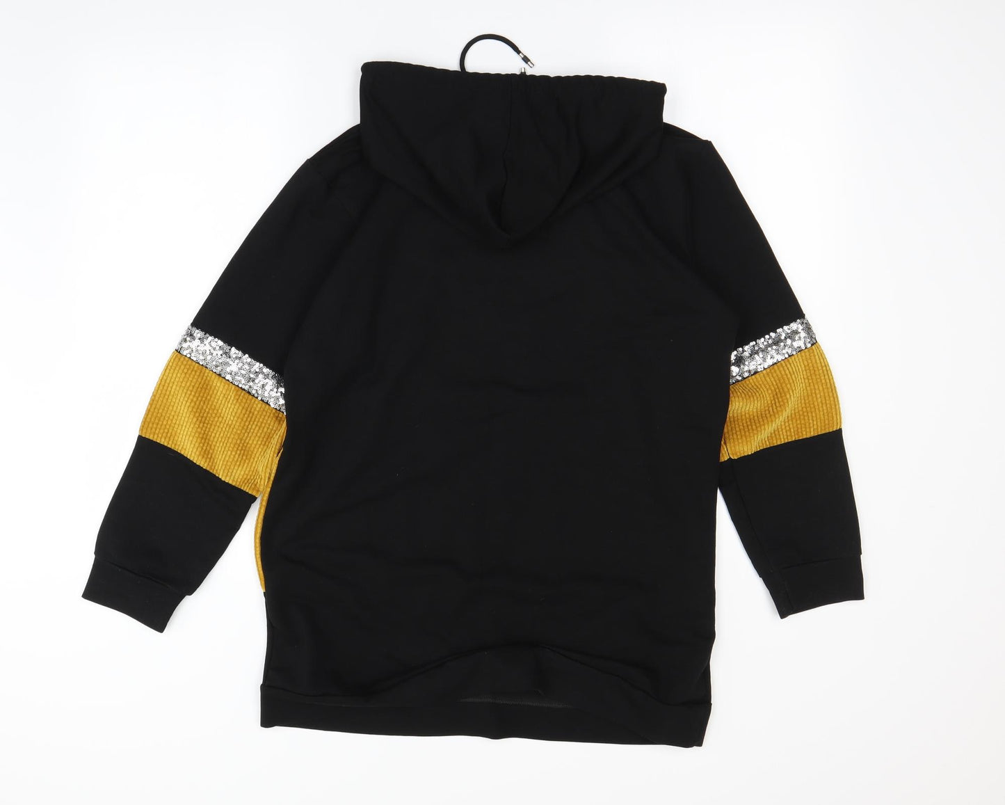 HORA Womens Black   Pullover Hoodie Size M