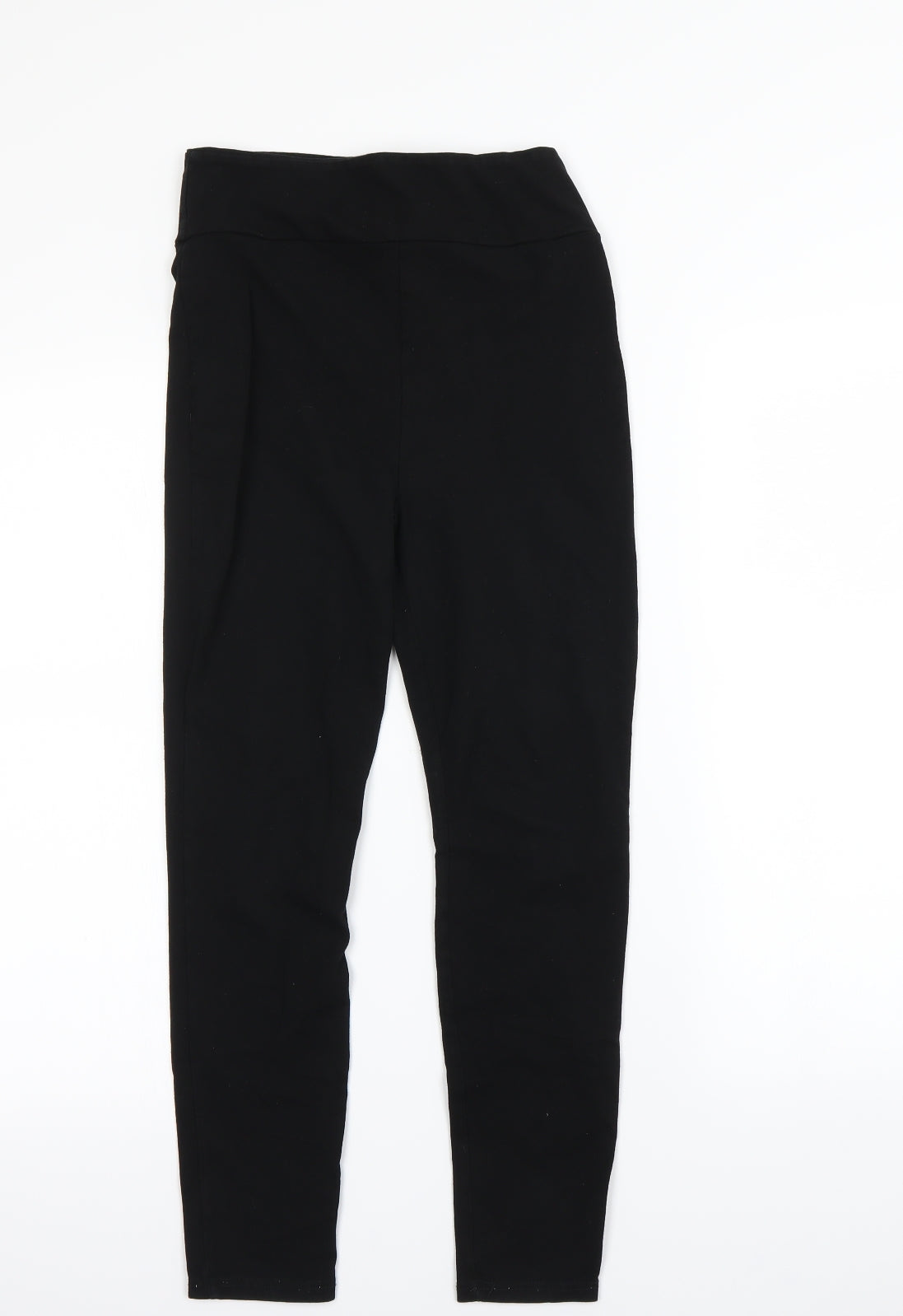 River Island Womens Black   Cropped Leggings Size 12 L24 in