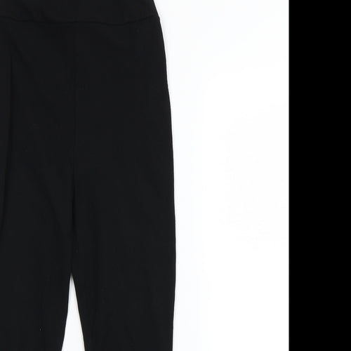 River Island Womens Black   Cropped Leggings Size 12 L24 in