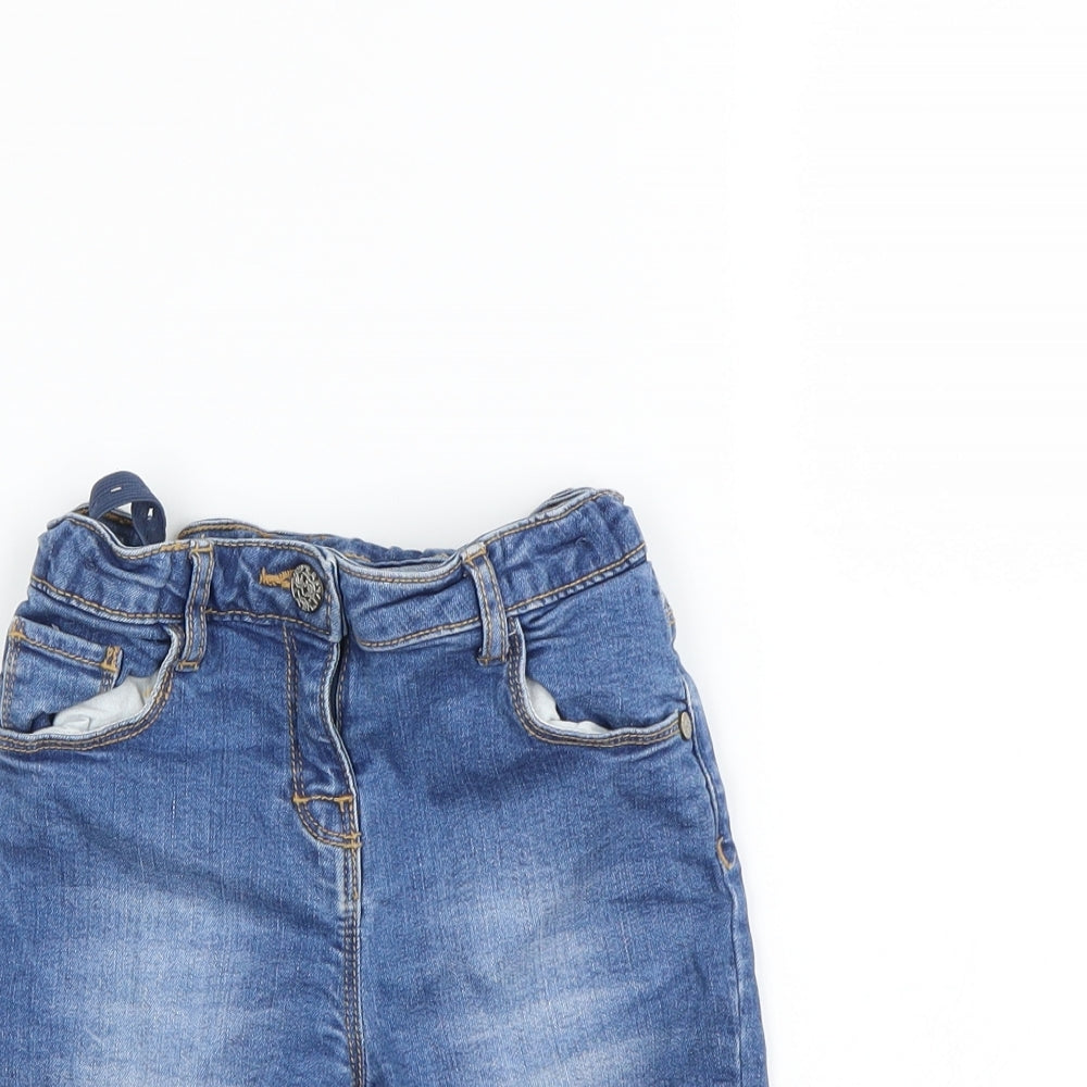 Nutmeg Girls Blue   Chino Shorts Size 7 Years