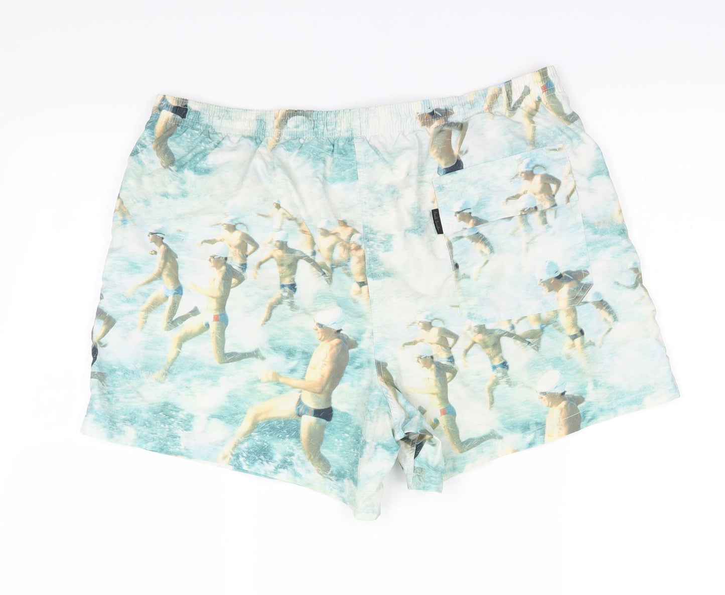 Paul Smith Mens Blue   Sweat Shorts Size M - SWIM SHORT