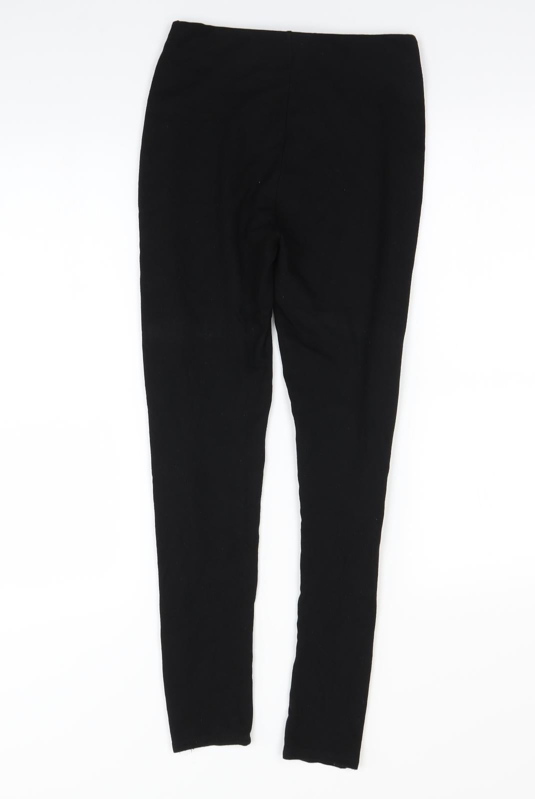 George Womens Black   Jegging Leggings Size 8 L29 in