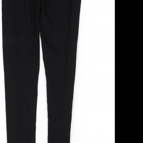 George Womens Black   Jegging Leggings Size 8 L29 in