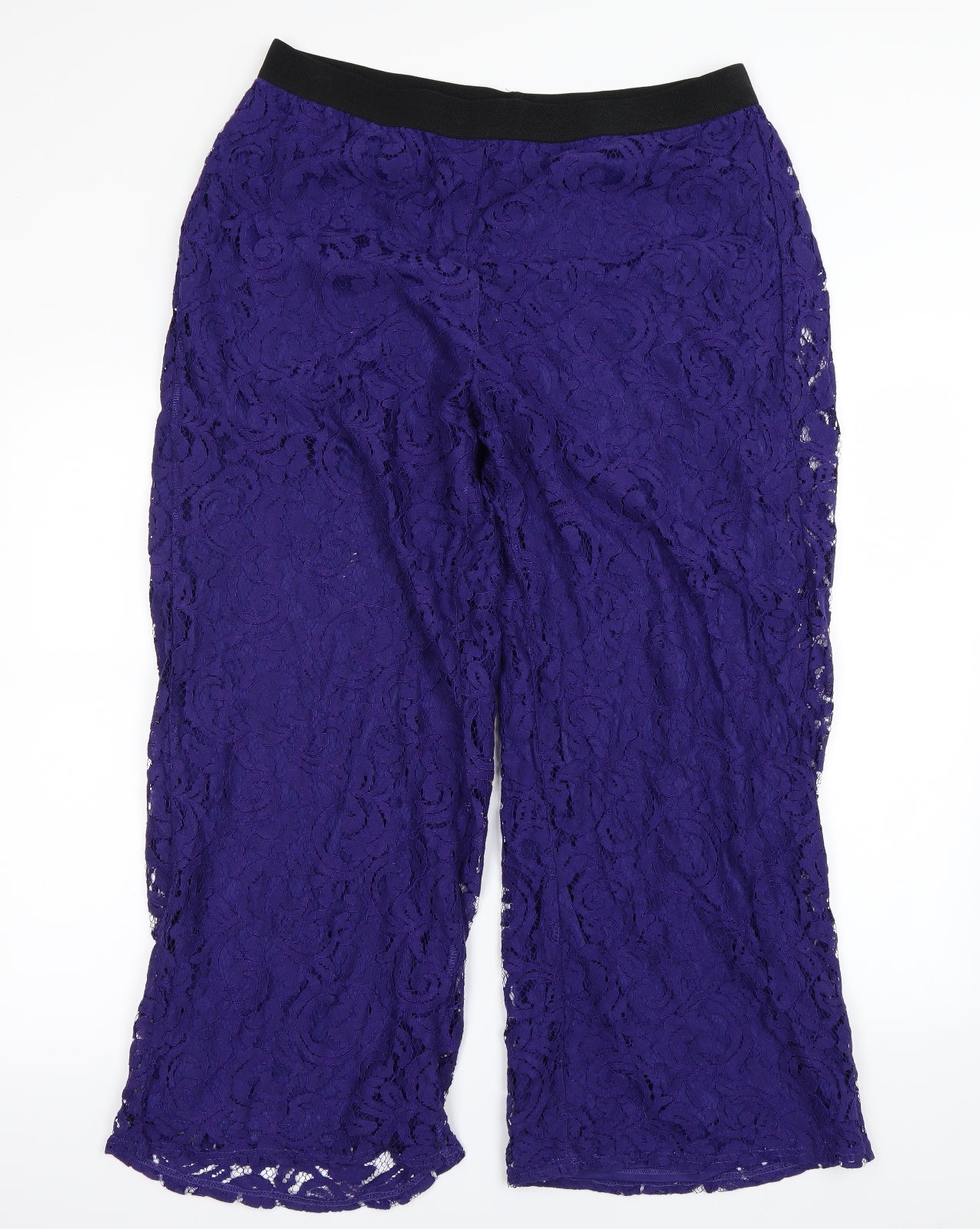Christopher Fink Womens Purple   Dress Pants Trousers Size XL L30 in