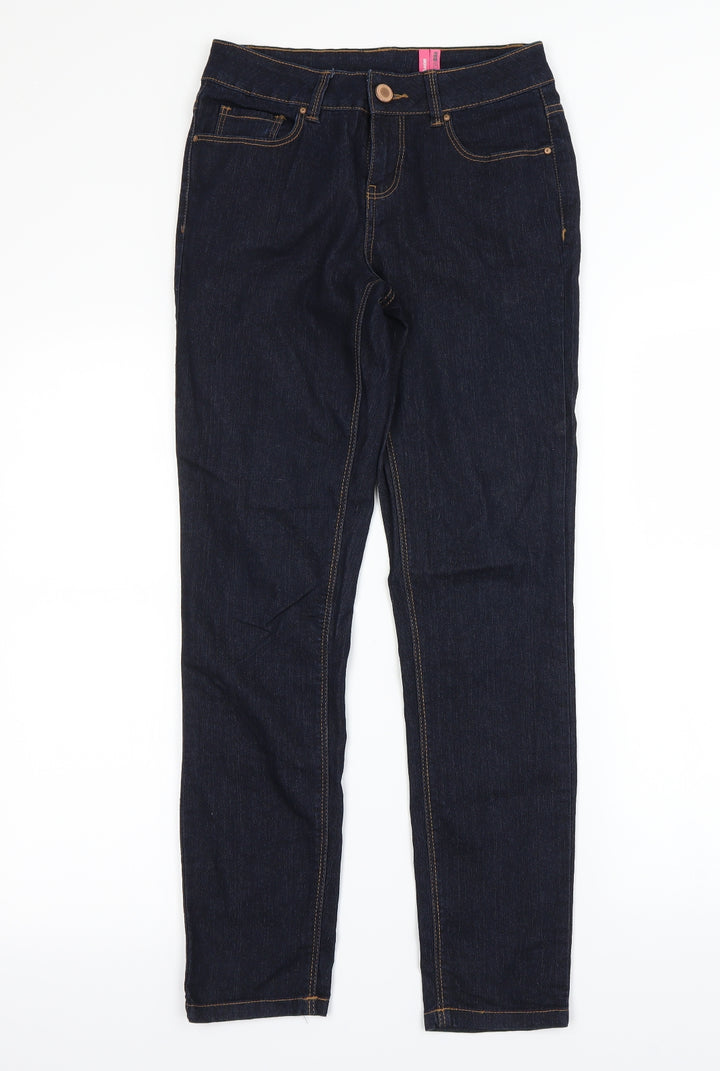 Preworn Womens Blue   Skinny Jeans Size 6 L28 in