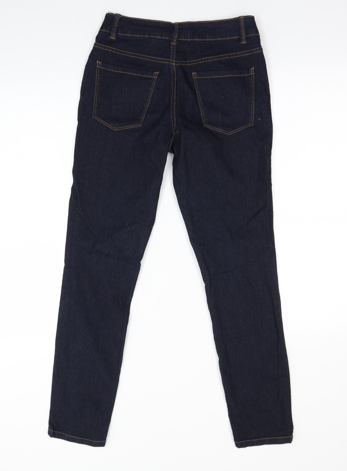 Preworn Womens Blue   Skinny Jeans Size 6 L28 in
