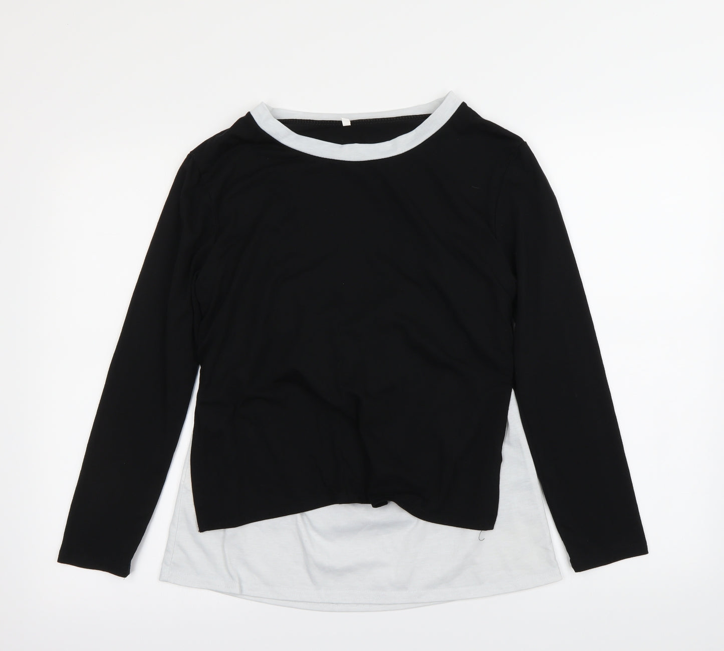 Preworn Womens Black   Basic T-Shirt Size M