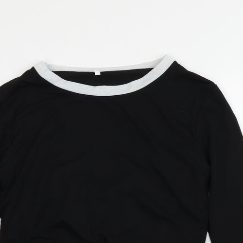 Preworn Womens Black   Basic T-Shirt Size M