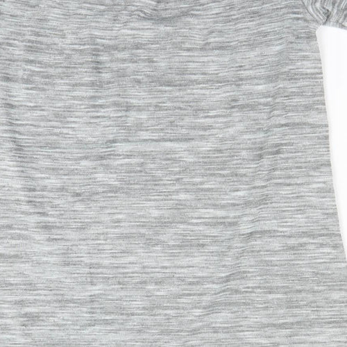 Papaya Womens Grey   Basic T-Shirt Size 10