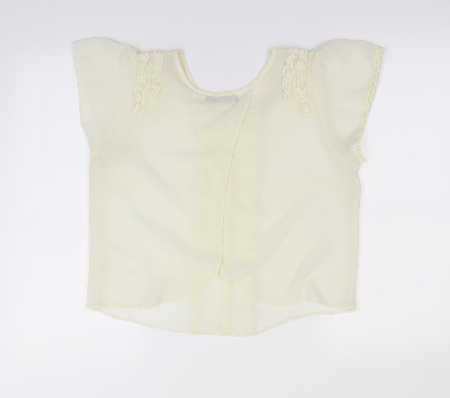 Internationale Womens Ivory   Camisole Blouse Size 10