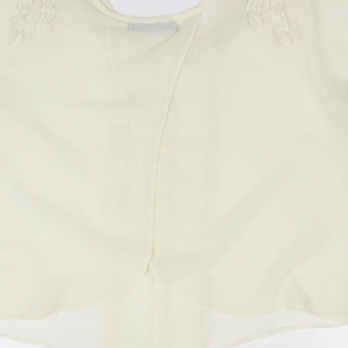 Internationale Womens Ivory   Camisole Blouse Size 10