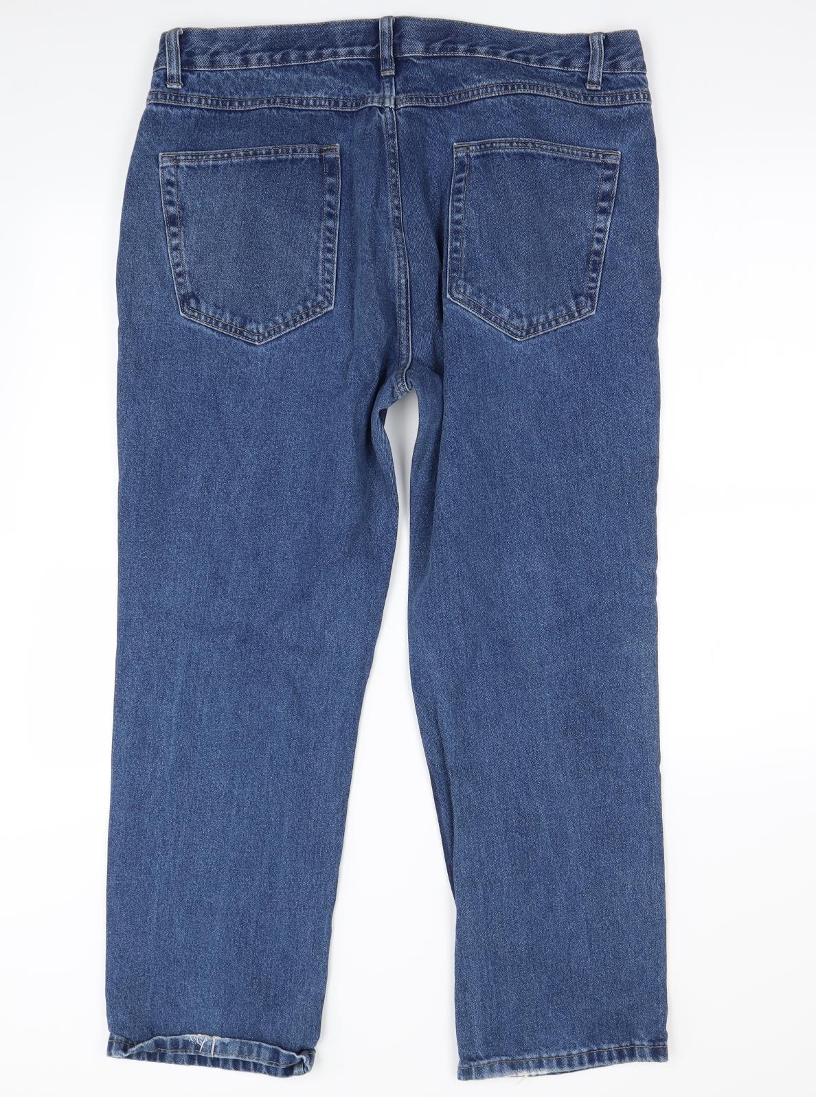 Preworn Mens Blue   Straight Jeans Size 38 in L27 in