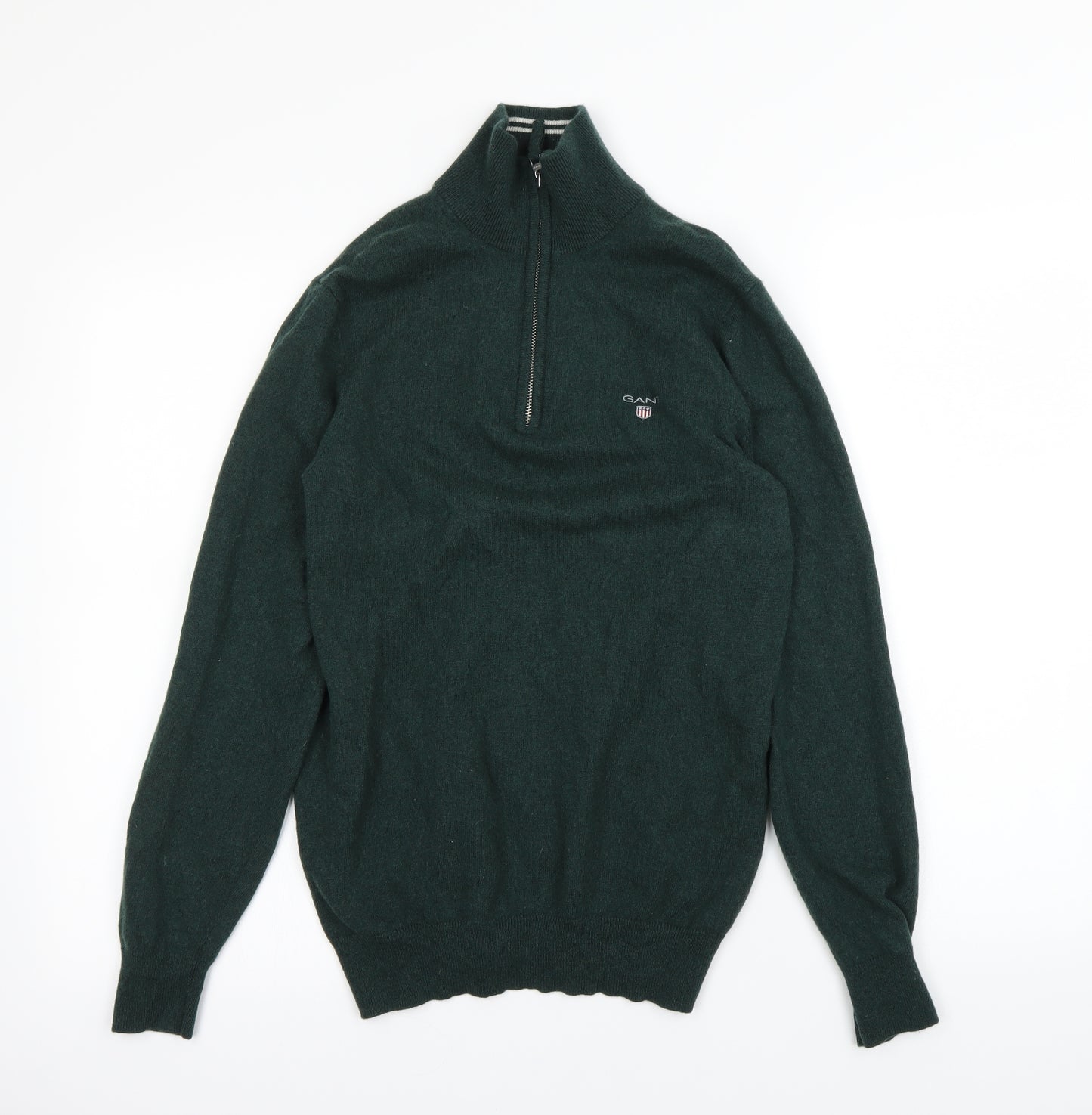 GANT Mens Green   Henley Jumper Size S