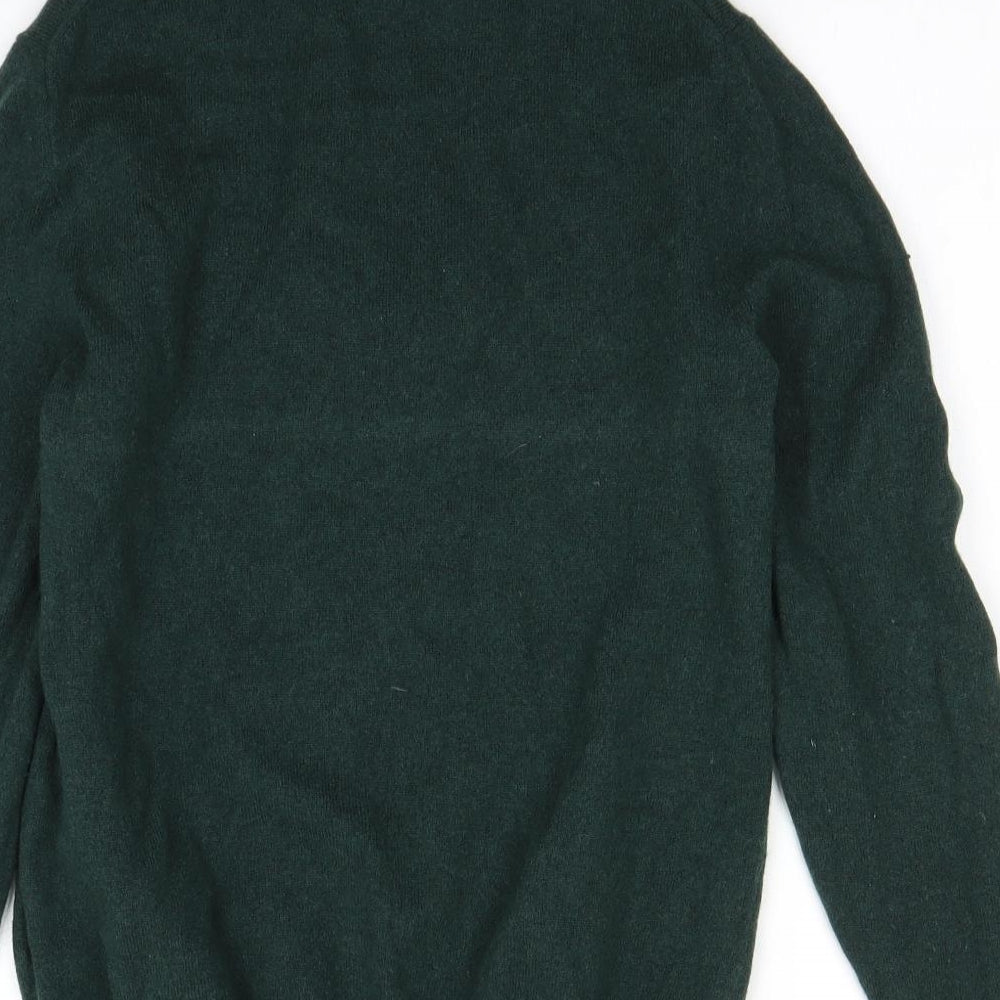 GANT Mens Green   Henley Jumper Size S