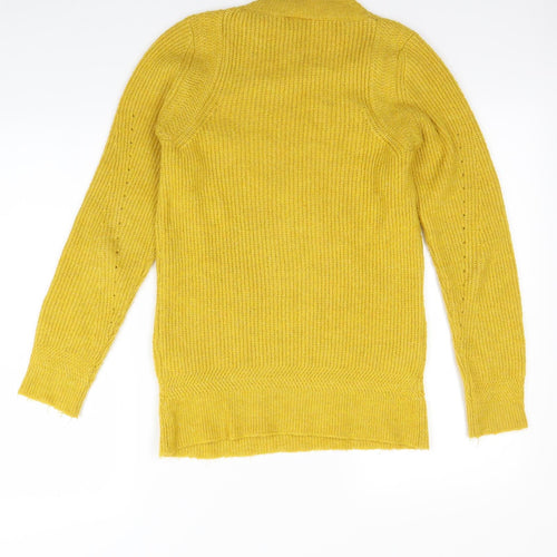 Topshop Womens Yellow   Pullover Jumper Size 6